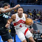NBA: Scottie Barnes brilha e comanda vit&oacute;ria dos Raptors sobre os Pacers