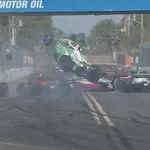 Indy tem acidente assustador na etapa de abertura da temporada 2023