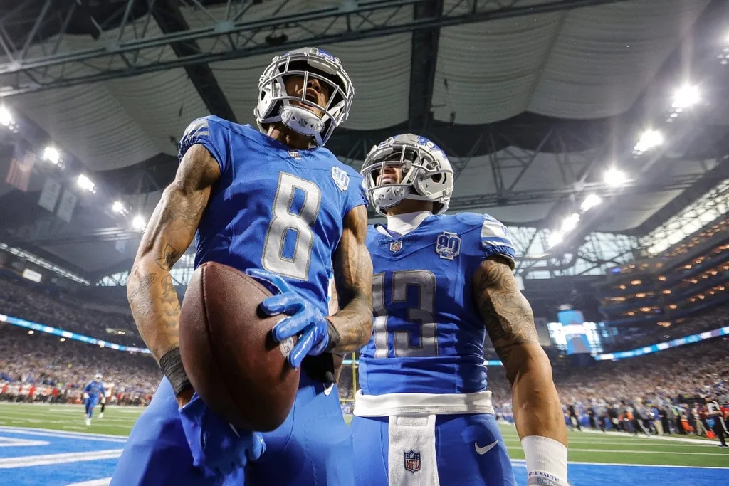 Playoffs da NFL: Lions derrotam Bucs e derrubam espera de tr&ecirc;s d&eacute;cadas