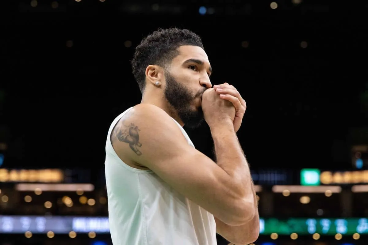 Jayson Tatum, destaque do Boston Celtics (Foto: Divulga&ccedil;&atilde;o / Icon Sport)