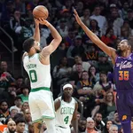 NBA: Kevin Durant brilha, mas Suns s&atilde;o eclipsados pelos Celtics no Arizona