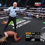 Boxe: David Morrell Jr nocauteia brutalmente Yamaguchi Falc&atilde;o no primeiro round