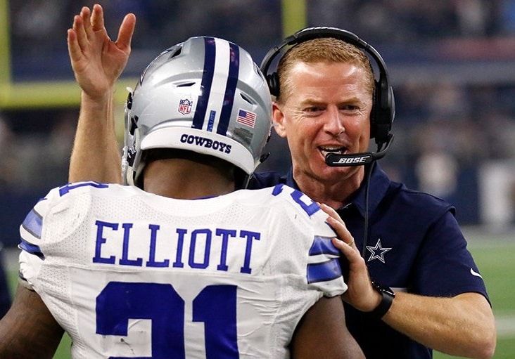 Jason Garrett Running Laps