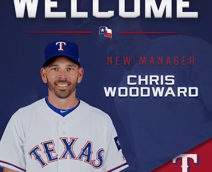 Texas Rangers anuncia a contratação de Chris Woodward como seu novo