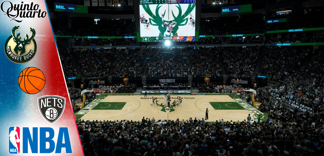 Bucks x Nets Dica, palpite e prognóstico 19/10 Quinto Quarto