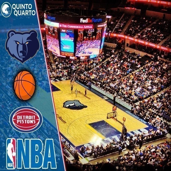 Memphis Grizzlies x Detroit Pistons Dica, palpite e prognóstico 06/