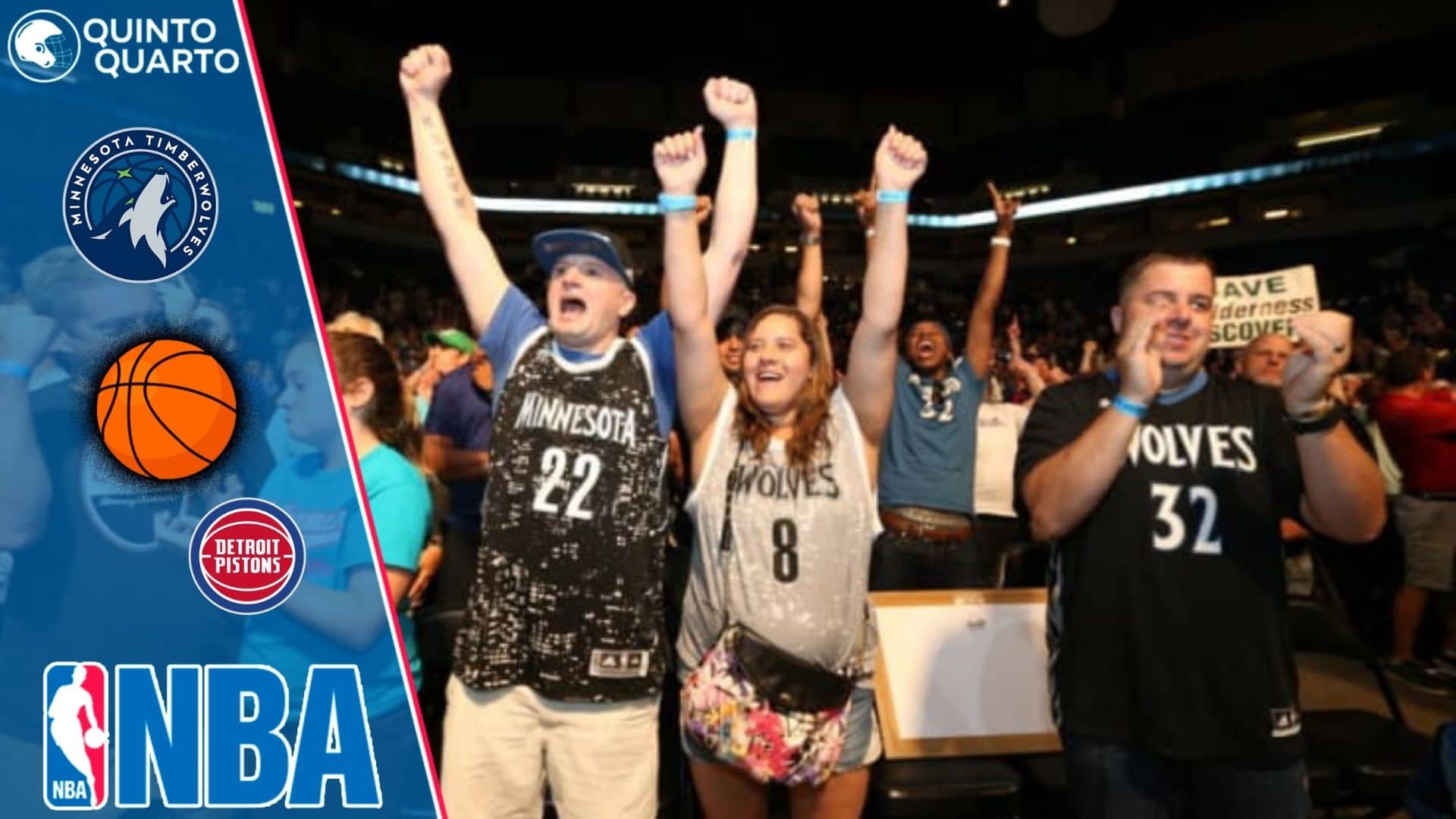 Minnesota Timberwolves x Detroit Pistons Dica, palpite e prognóstico