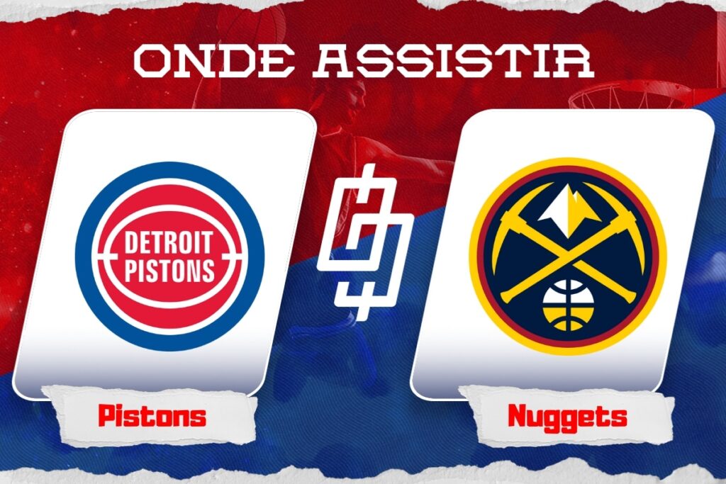 Detroit Pistons x Denver Nuggets Onde assistir, horário e quintetos